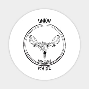 Union Maine Moose Magnet